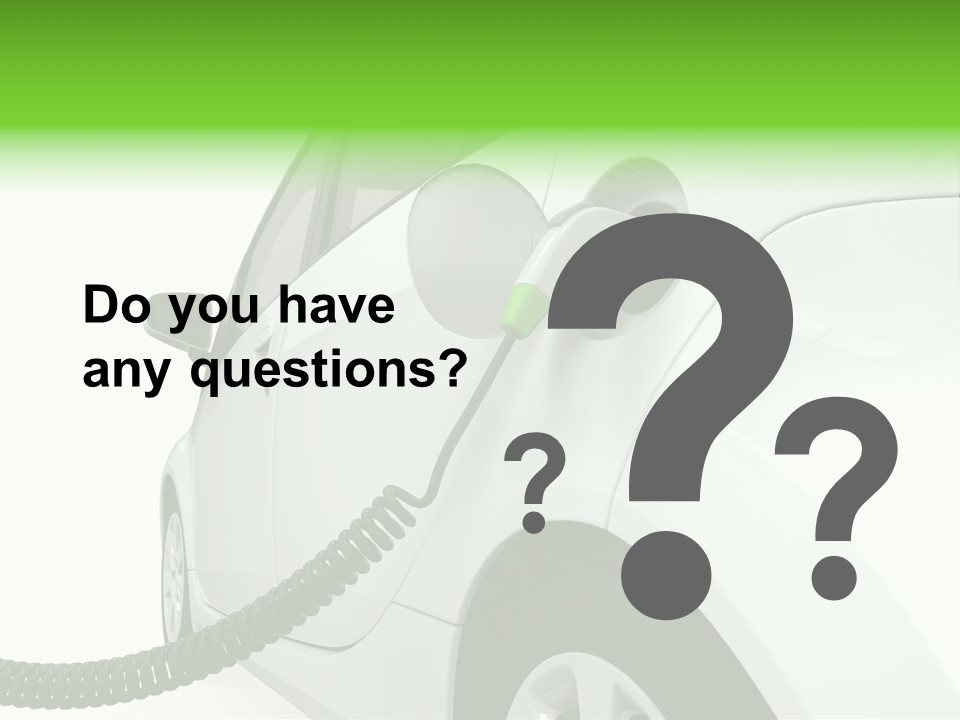 Transport Ecologically Electric PowerPoint Template