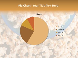 Healthy Health Popcorn PowerPoint Template