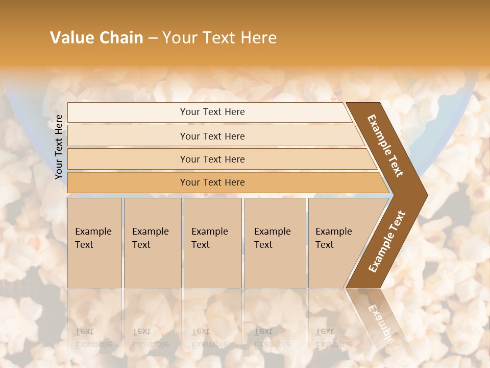 Healthy Health Popcorn PowerPoint Template