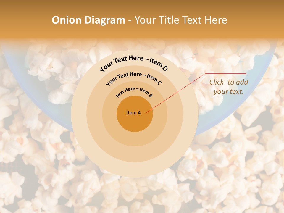 Healthy Health Popcorn PowerPoint Template