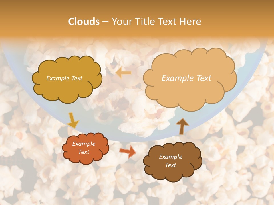 Healthy Health Popcorn PowerPoint Template