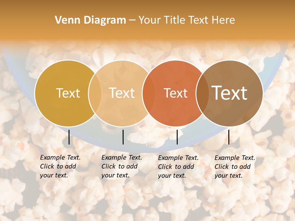 Healthy Health Popcorn PowerPoint Template