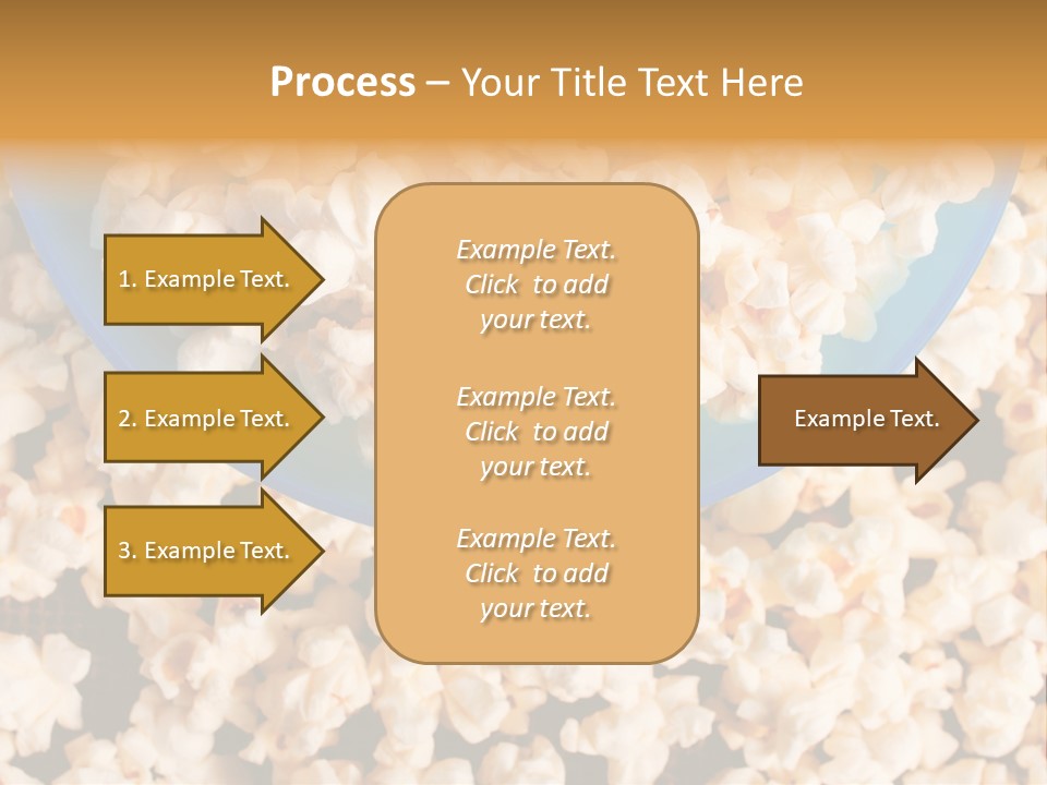 Healthy Health Popcorn PowerPoint Template