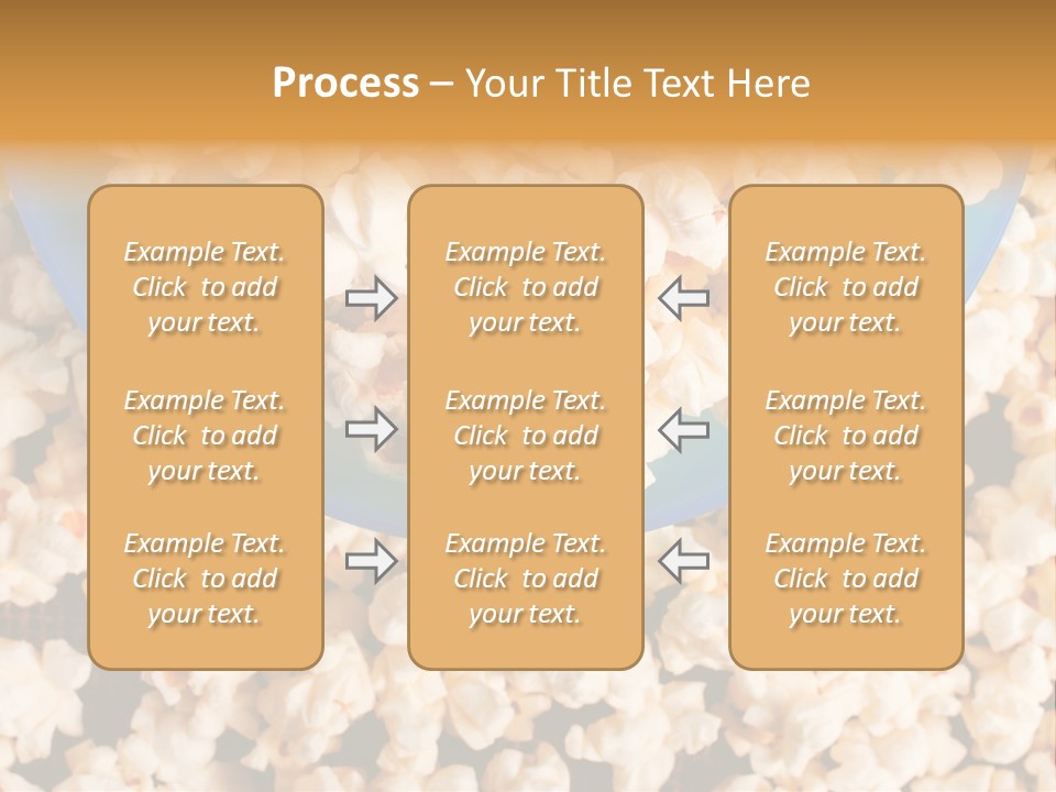 Healthy Health Popcorn PowerPoint Template
