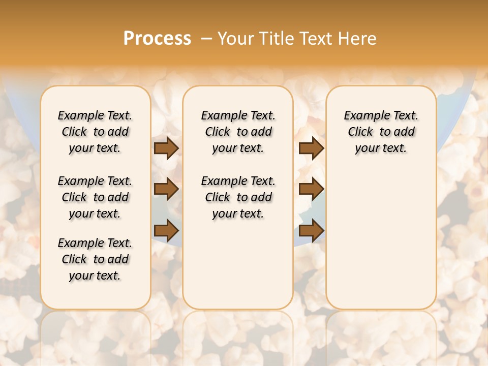 Healthy Health Popcorn PowerPoint Template