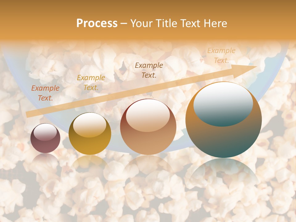 Healthy Health Popcorn PowerPoint Template