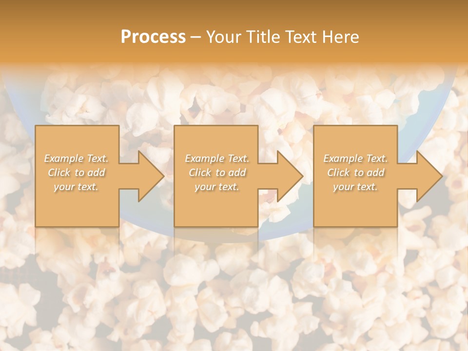 Healthy Health Popcorn PowerPoint Template