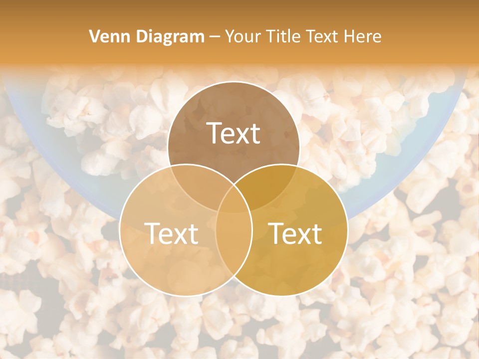 Healthy Health Popcorn PowerPoint Template