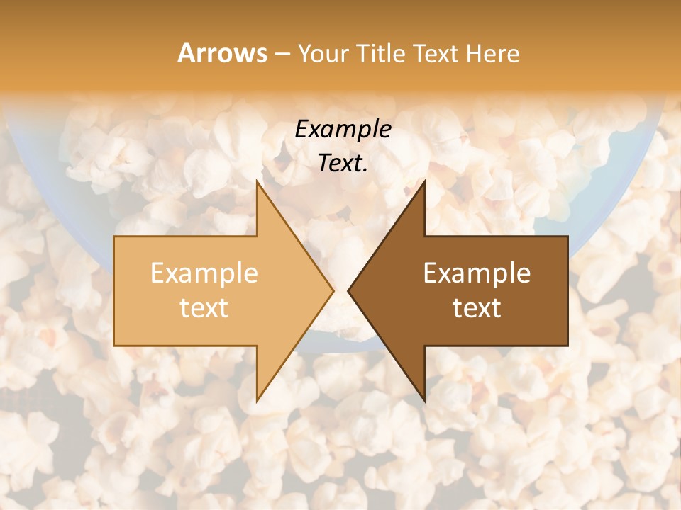 Healthy Health Popcorn PowerPoint Template