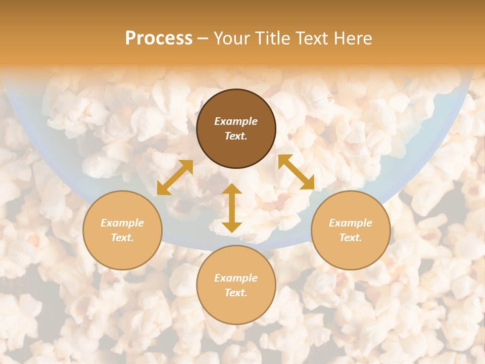 Healthy Health Popcorn PowerPoint Template
