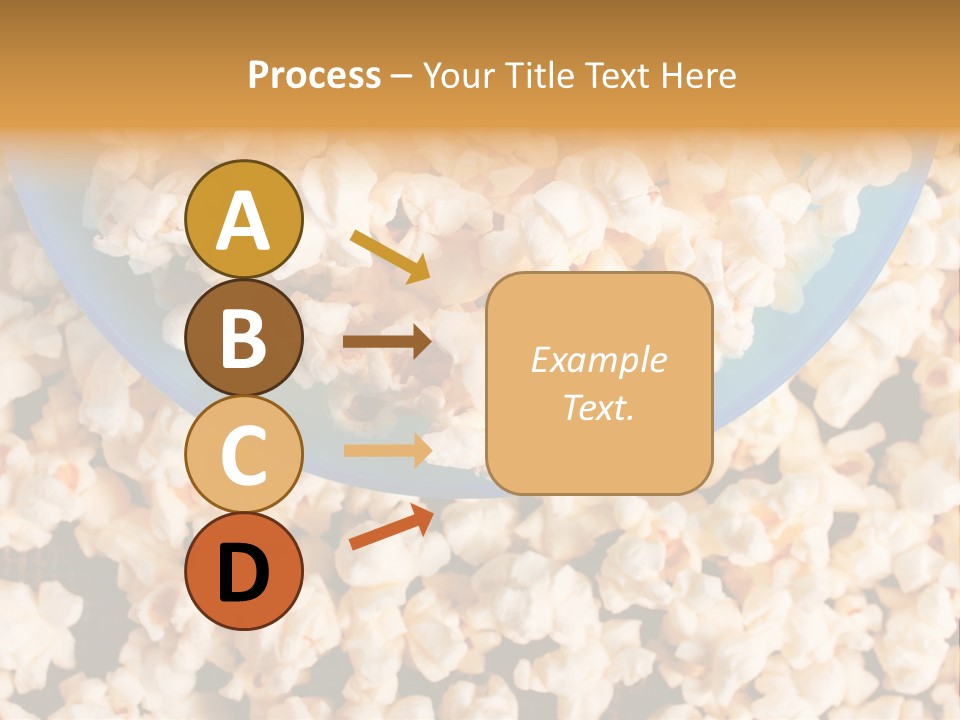 Healthy Health Popcorn PowerPoint Template