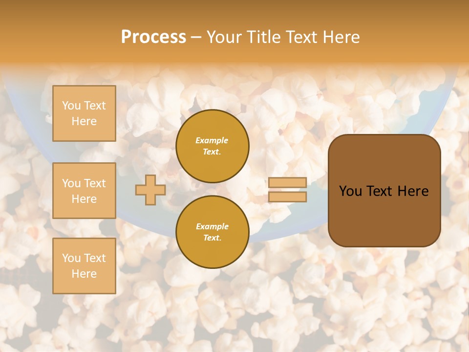 Healthy Health Popcorn PowerPoint Template