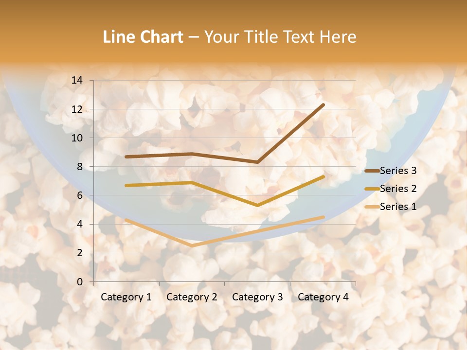 Healthy Health Popcorn PowerPoint Template