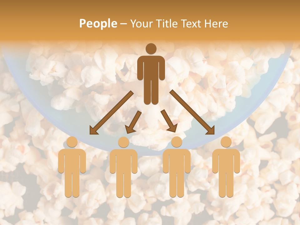 Healthy Health Popcorn PowerPoint Template