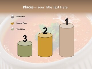 Bowl Soup Ribbed PowerPoint Template