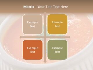 Bowl Soup Ribbed PowerPoint Template