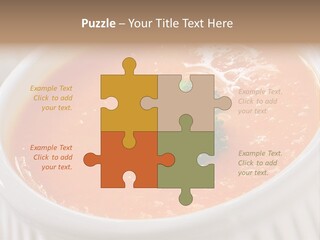 Bowl Soup Ribbed PowerPoint Template