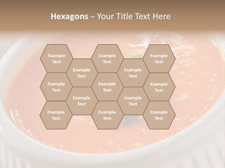 Bowl Soup Ribbed PowerPoint Template