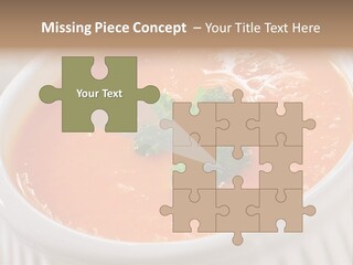 Bowl Soup Ribbed PowerPoint Template