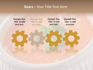 Bowl Soup Ribbed PowerPoint Template