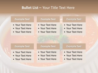 Bowl Soup Ribbed PowerPoint Template