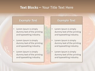 Bowl Soup Ribbed PowerPoint Template