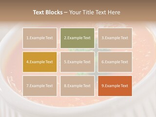 Bowl Soup Ribbed PowerPoint Template