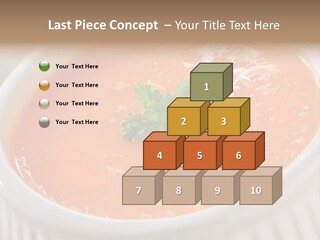 Bowl Soup Ribbed PowerPoint Template