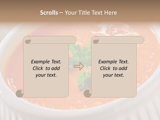 Bowl Soup Ribbed PowerPoint Template