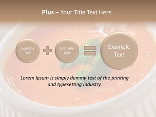 Bowl Soup Ribbed PowerPoint Template