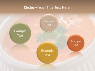 Bowl Soup Ribbed PowerPoint Template