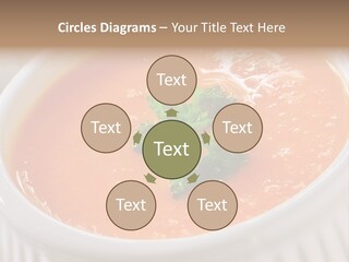 Bowl Soup Ribbed PowerPoint Template