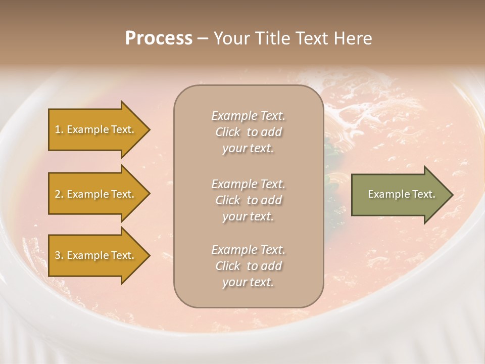 Bowl Soup Ribbed PowerPoint Template