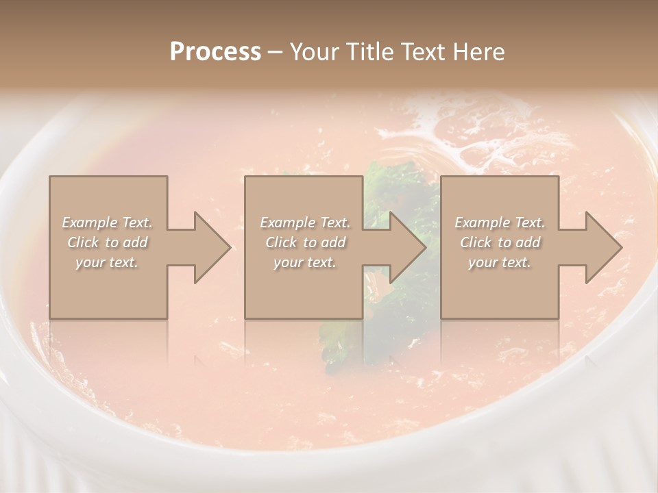 Bowl Soup Ribbed PowerPoint Template