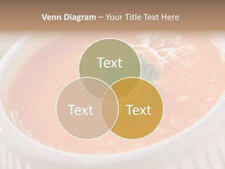 Bowl Soup Ribbed PowerPoint Template