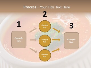 Bowl Soup Ribbed PowerPoint Template