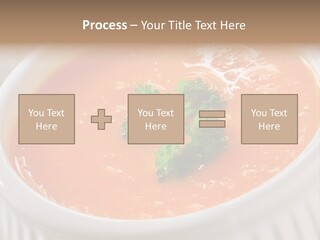 Bowl Soup Ribbed PowerPoint Template