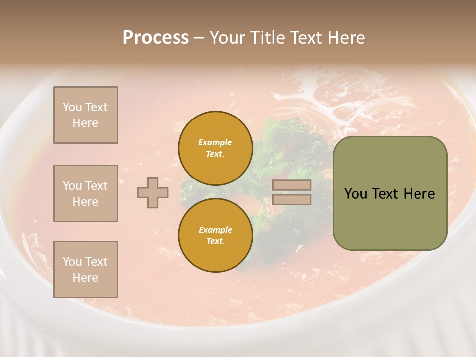 Bowl Soup Ribbed PowerPoint Template