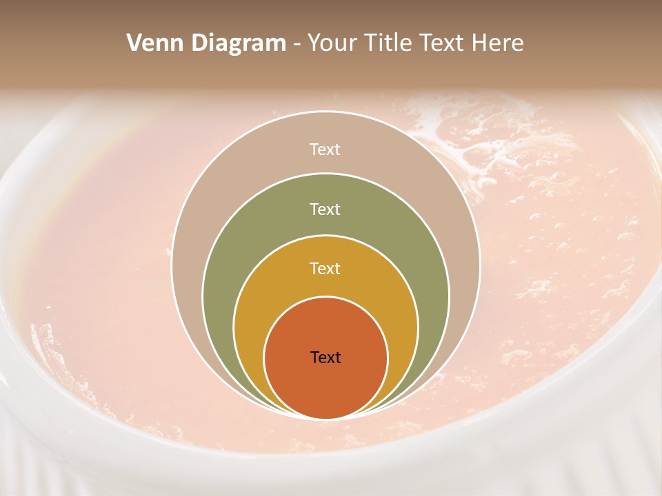 Bowl Soup Ribbed PowerPoint Template