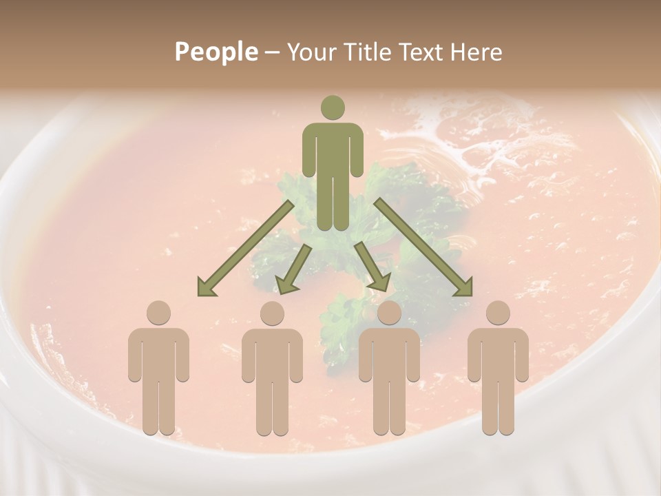 Bowl Soup Ribbed PowerPoint Template