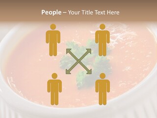 Bowl Soup Ribbed PowerPoint Template