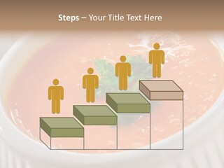 Bowl Soup Ribbed PowerPoint Template