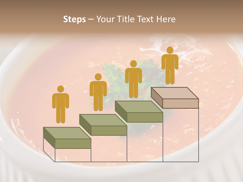 Bowl Soup Ribbed PowerPoint Template