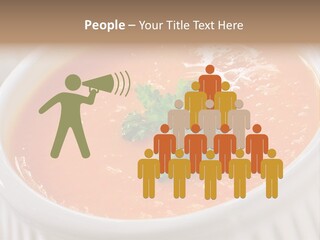 Bowl Soup Ribbed PowerPoint Template