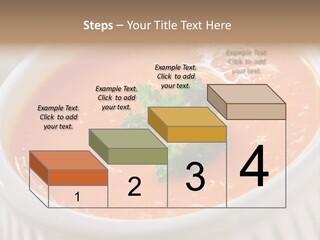 Bowl Soup Ribbed PowerPoint Template