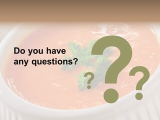 Bowl Soup Ribbed PowerPoint Template