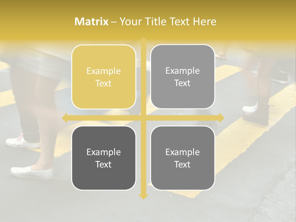 Kong Urban Walk PowerPoint Template