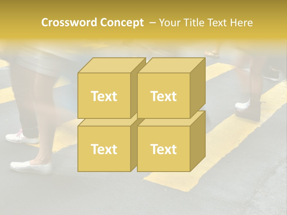 Kong Urban Walk PowerPoint Template