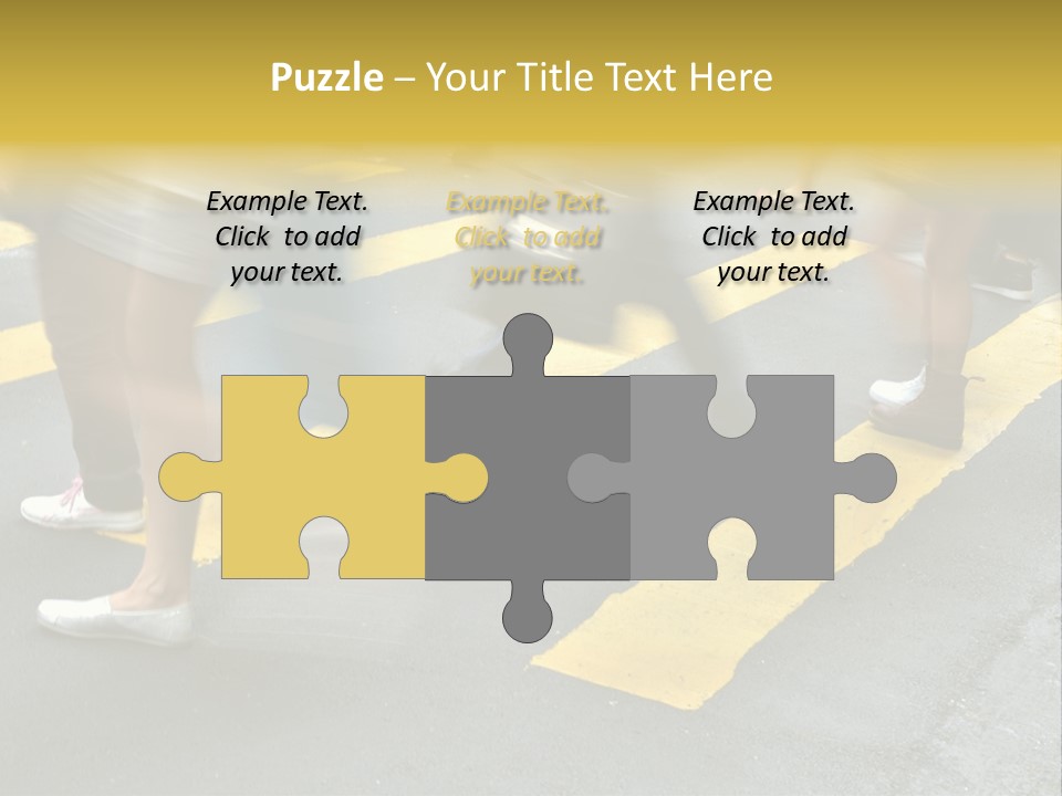 Kong Urban Walk PowerPoint Template