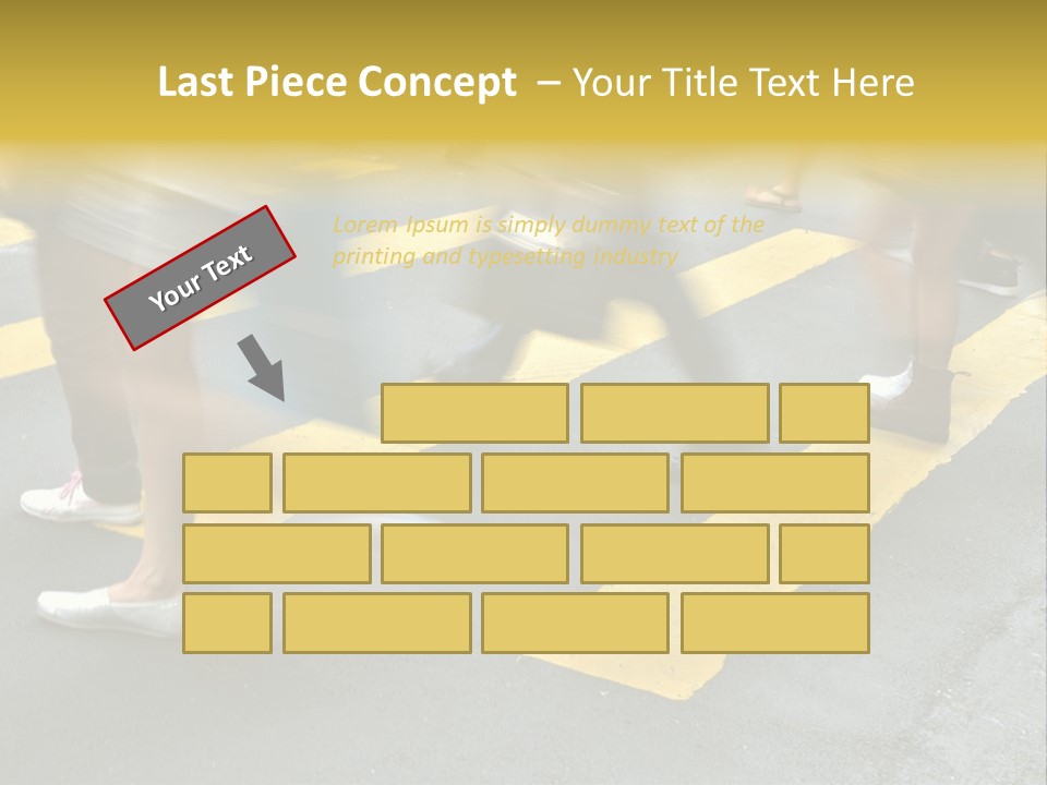 Kong Urban Walk PowerPoint Template